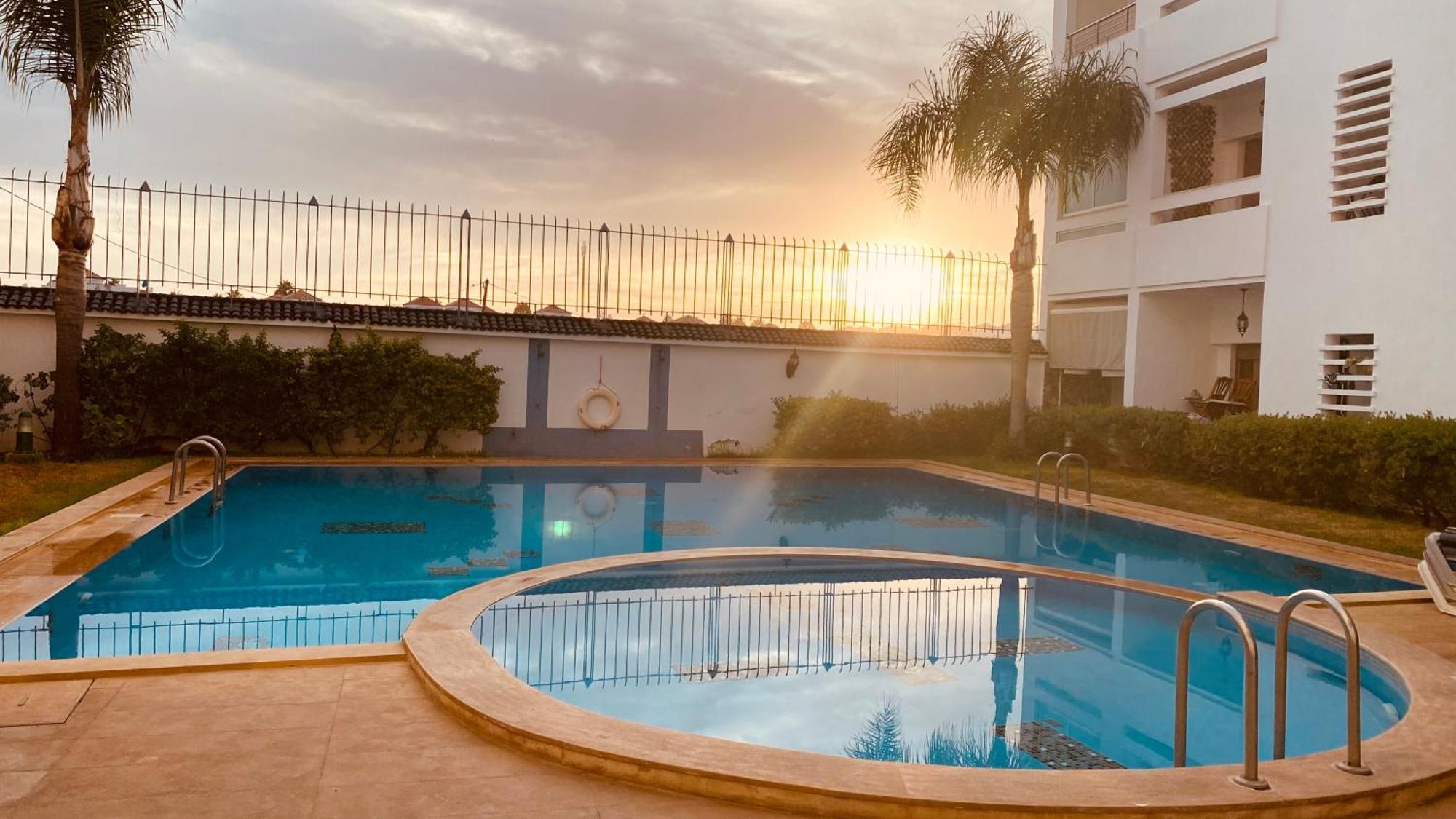 Plage Skhirat Appartement Amis Et Familles Exterior foto